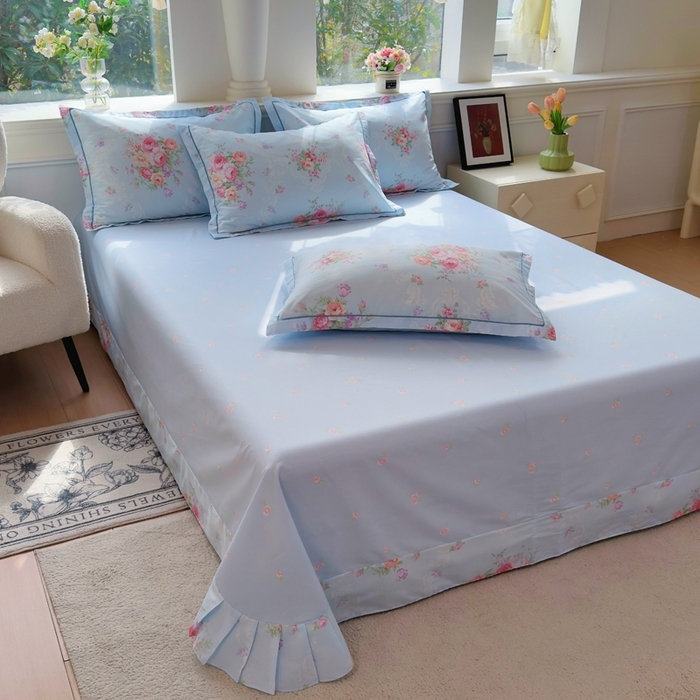 91家纺网 家纺一手货源 找家纺 （总）铭博家纺 2026新款100%全棉纯棉四件套第一批