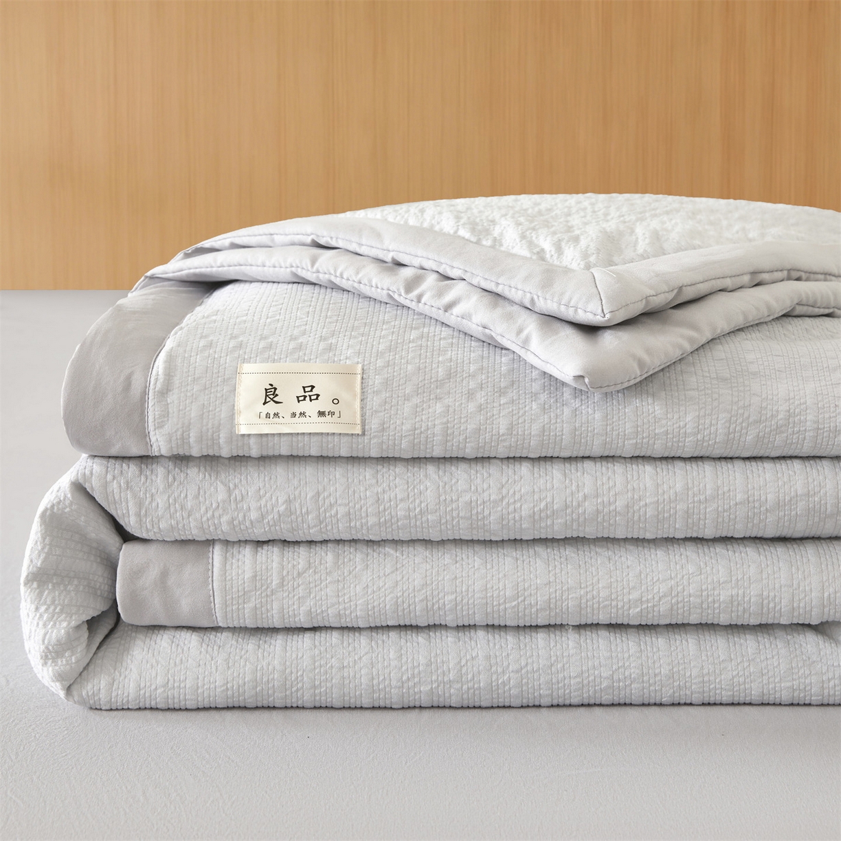 91家纺网 家纺一手货源 找家纺 （总）招财星家纺 2026新款A类奶芙棉大豆夏被四件套空调被被子夏凉被芯薄被子（带质检报告买家秀）