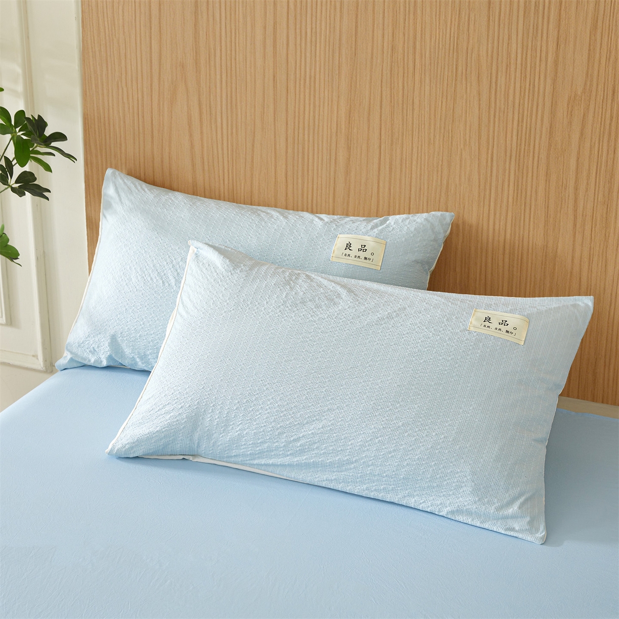 91家纺网 家纺一手货源 找家纺 招财星家纺 2026新款A类奶芙棉大豆夏被四件套空调被被子夏凉被芯薄被子（带质检报告买家秀） 奶芙芙-浅蓝