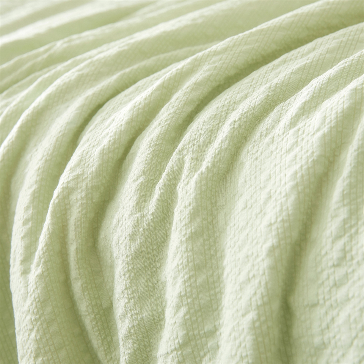 91家纺网 家纺一手货源 找家纺 招财星家纺 2026新款A类奶芙棉大豆夏被四件套空调被被子夏凉被芯薄被子（带质检报告买家秀） 奶芙芙-果绿