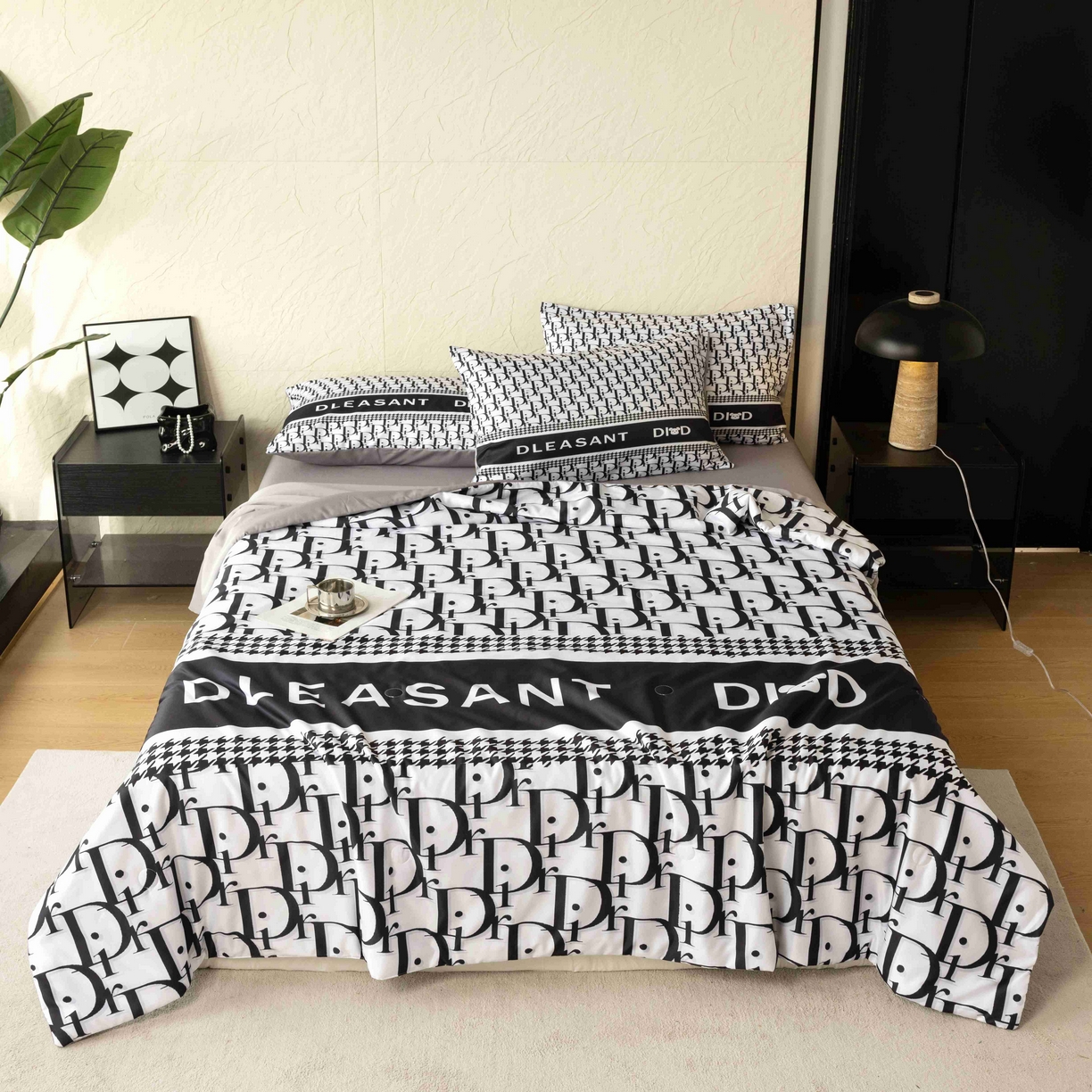 91家纺网 家纺一手货源 找家纺 色鬼布艺高端家居主号 2026春夏新款水洗真丝夏被夏凉被空调被四件套 爱迪