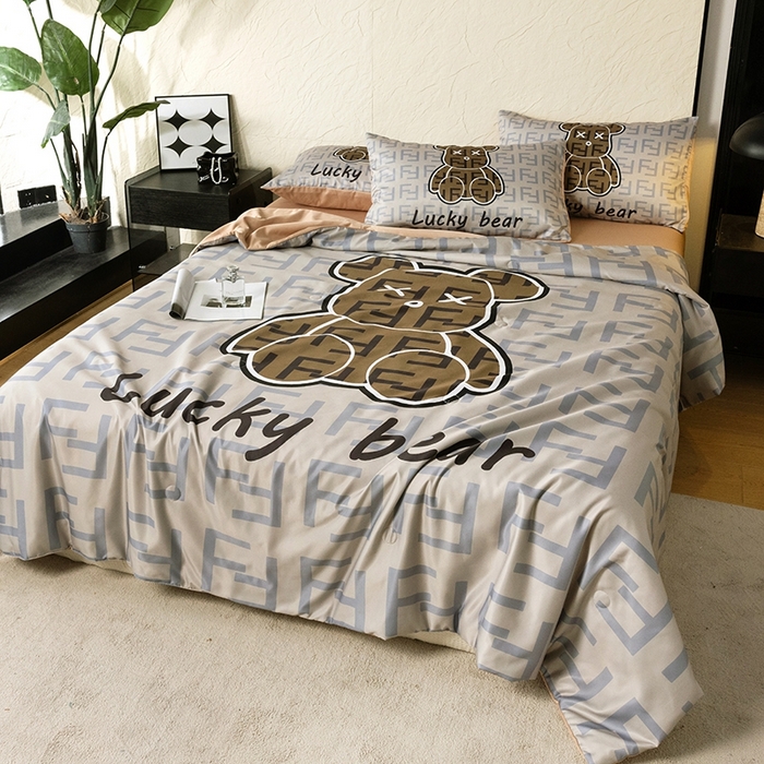 91家纺网 家纺一手货源 找家纺 色鬼布艺高端家居主号 2026春夏新款水洗真丝夏被夏凉被空调被四件套 咔芬