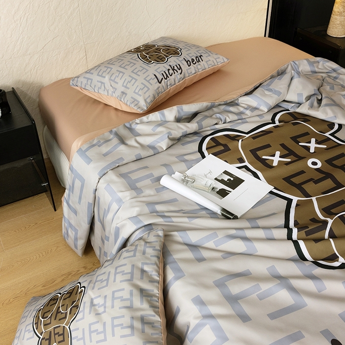 91家纺网 家纺一手货源 找家纺 色鬼布艺高端家居主号 2026春夏新款水洗真丝夏被夏凉被空调被四件套 咔芬