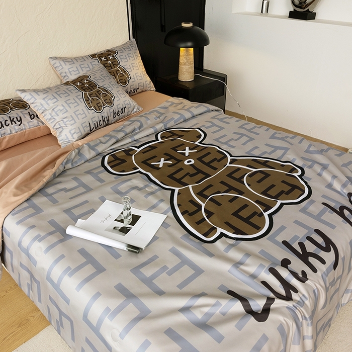 91家纺网 家纺一手货源 找家纺 色鬼布艺高端家居主号 2026春夏新款水洗真丝夏被夏凉被空调被四件套 咔芬