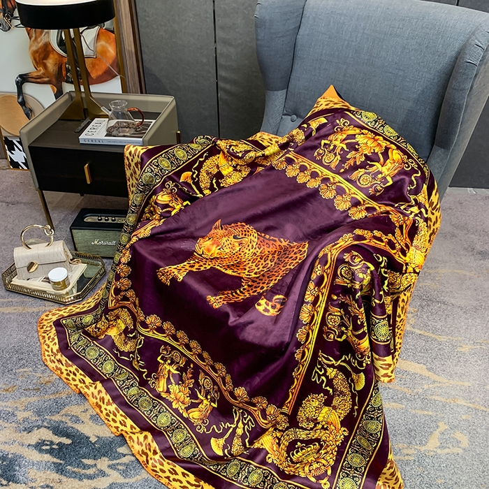 91家纺网 家纺一手货源 找家纺 （总）色鬼布艺高端家居主号 2026新款银狐绒毯