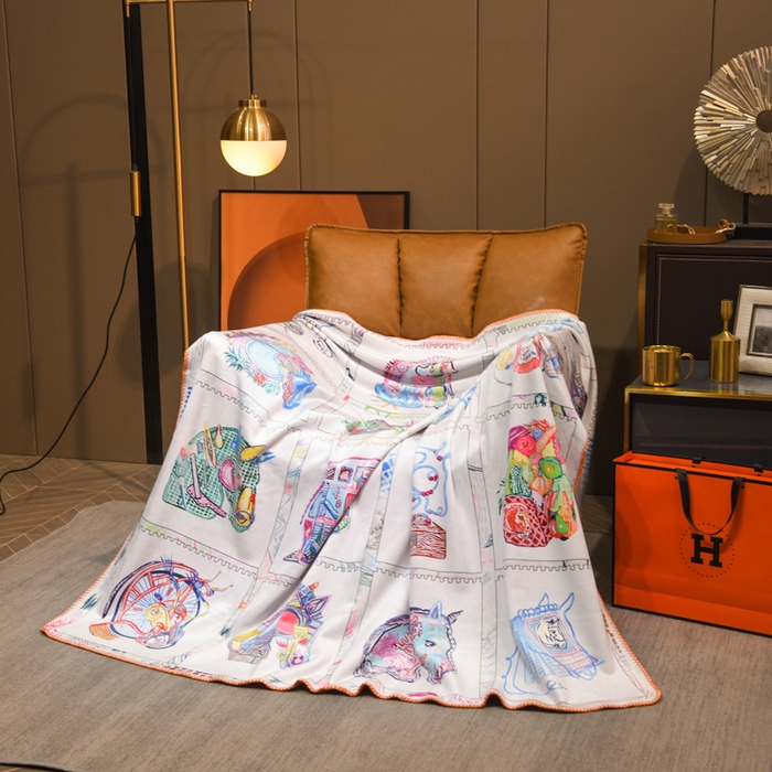 91家纺网 家纺一手货源 找家纺 （总）色鬼布艺高端家居主号 2026新款银狐绒毯