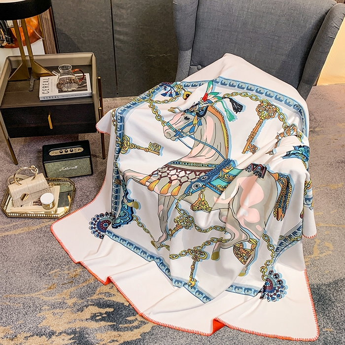 91家纺网 家纺一手货源 找家纺 （总）色鬼布艺高端家居主号 2026新款银狐绒毯