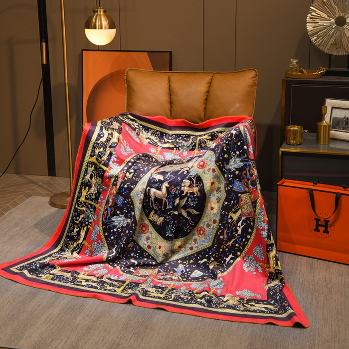 91家纺网 家纺一手货源 找家纺 （总）色鬼布艺高端家居主号 2026新款银狐绒毯