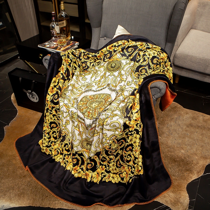 91家纺网 家纺一手货源 找家纺 （总）色鬼布艺高端家居主号 2026新款银狐绒毯