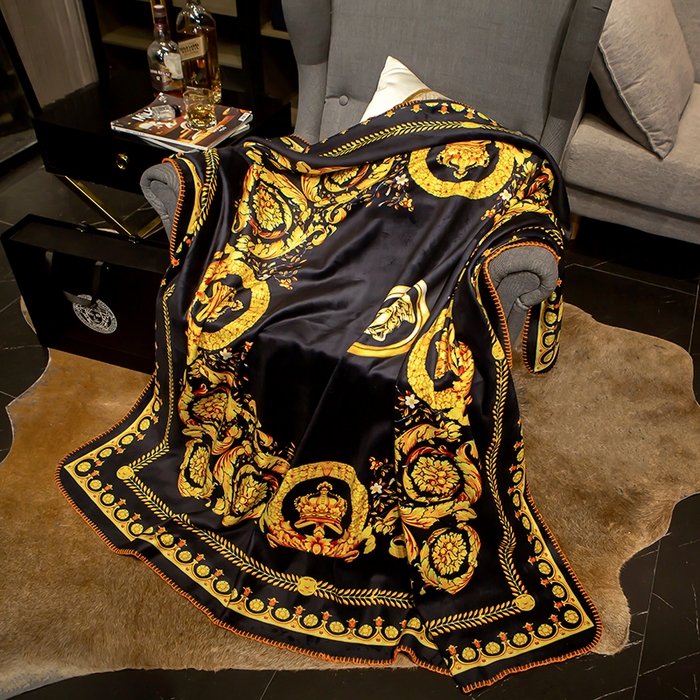 91家纺网 家纺一手货源 找家纺 （总）色鬼布艺高端家居主号 2026新款银狐绒毯