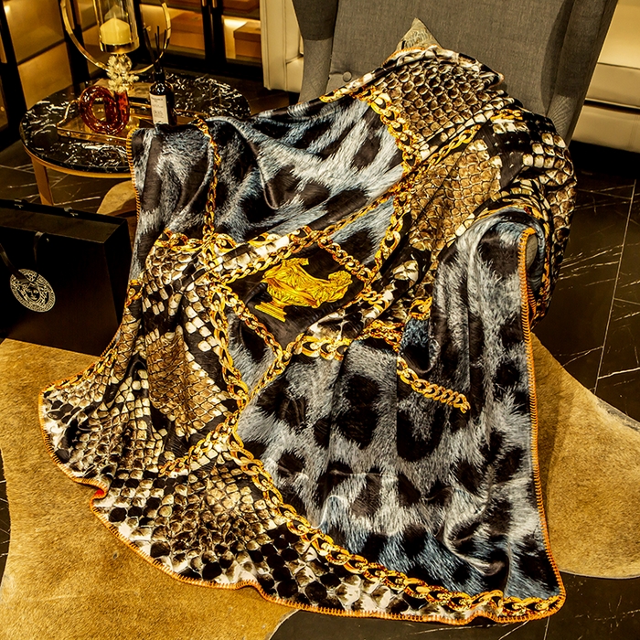 91家纺网 家纺一手货源 找家纺 （总）色鬼布艺高端家居主号 2026新款银狐绒毯