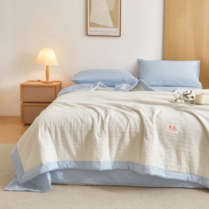 91家纺网 家纺一手货源 找家纺 （总）爱屋及屋 2026新款良品100%纯棉花夏被夏凉被空调被