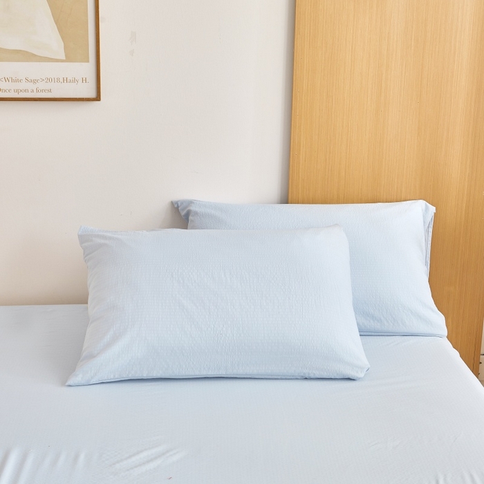 91家纺网 家纺一手货源 找家纺 爱屋及屋 2026新款良品100%纯棉花夏被夏凉被空调被 良品-天空蓝