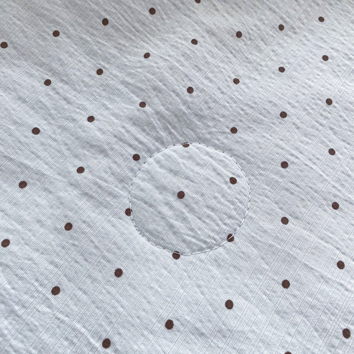 91家纺网 家纺一手货源 找家纺 爱屋及屋 2026新款小清新双层纱宽包边棉花被夏凉被空调被夏被 云感-蓝