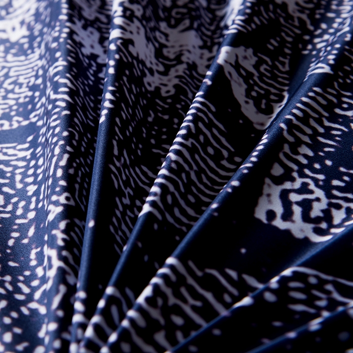 91家纺网 家纺一手货源 找家纺 色鬼布艺高端家居主号 2026春夏新款外贸跨境欧美轻奢潮牌水洗真丝四件套印花四件套 蓝森林