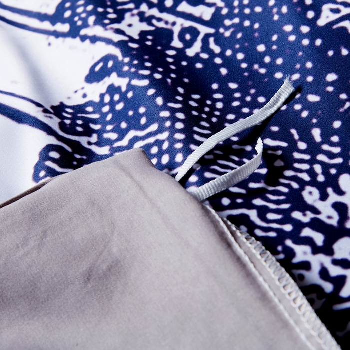 91家纺网 家纺一手货源 找家纺 色鬼布艺高端家居主号 2026春夏新款外贸跨境欧美轻奢潮牌水洗真丝四件套印花四件套 蓝森林