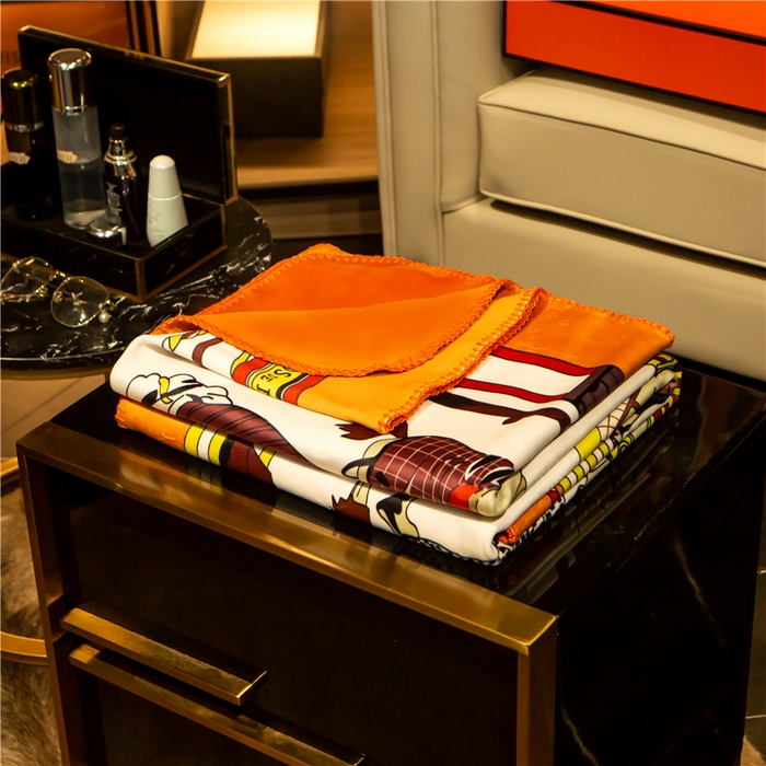 91家纺网 家纺一手货源 找家纺 色鬼布艺高端家居主号 2026新款银狐绒毯 欧陆