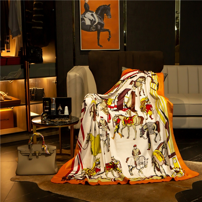 91家纺网 家纺一手货源 找家纺 色鬼布艺高端家居主号 2026新款银狐绒毯 欧陆