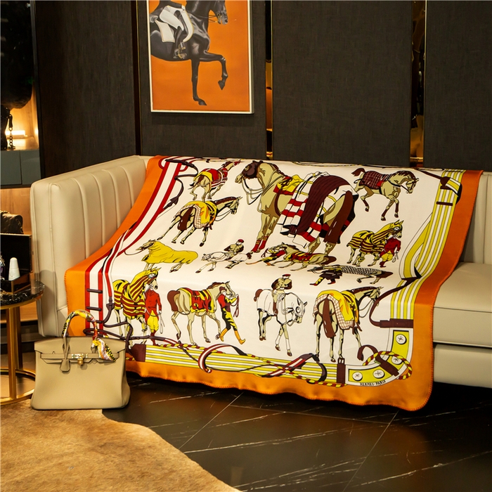 91家纺网 家纺一手货源 找家纺 色鬼布艺高端家居主号 2026新款银狐绒毯 欧陆