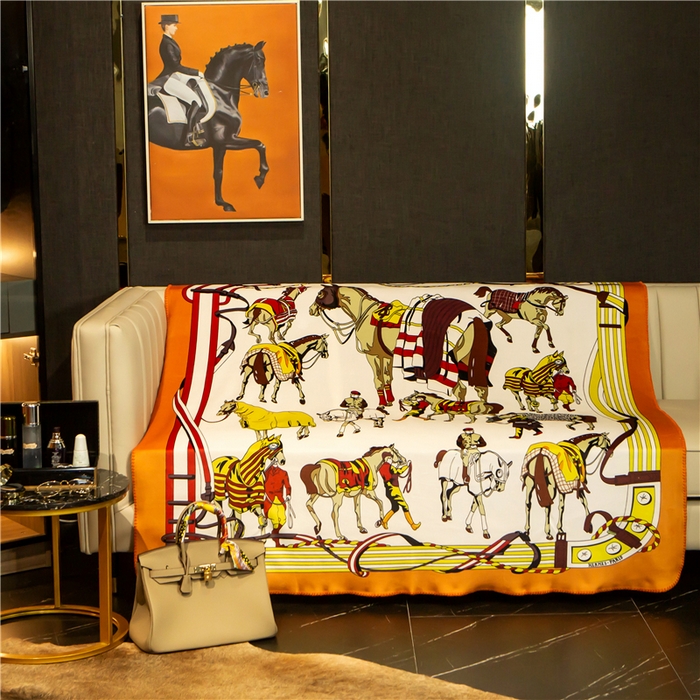 91家纺网 家纺一手货源 找家纺 色鬼布艺高端家居主号 2026新款银狐绒毯 欧陆