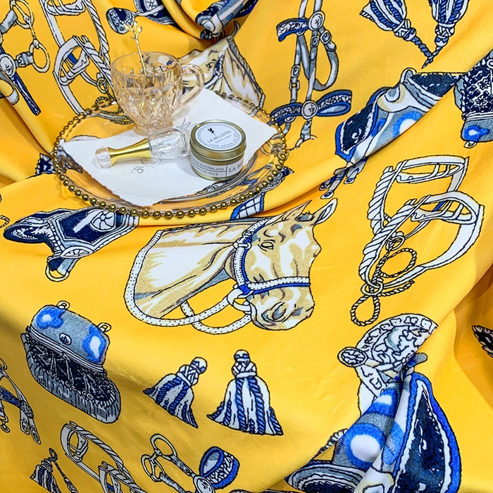 91家纺网 家纺一手货源 找家纺 色鬼布艺高端家居主号 2026新款银狐绒毯 骑士