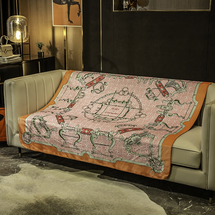 91家纺网 家纺一手货源 找家纺 色鬼布艺高端家居主号 2026新款银狐绒毯 提夫尼