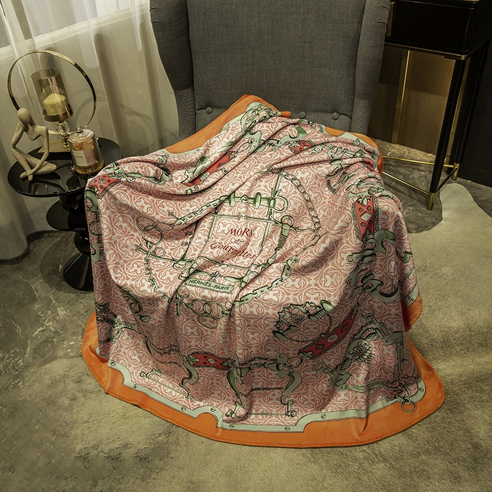 91家纺网 家纺一手货源 找家纺 色鬼布艺高端家居主号 2026新款银狐绒毯 提夫尼