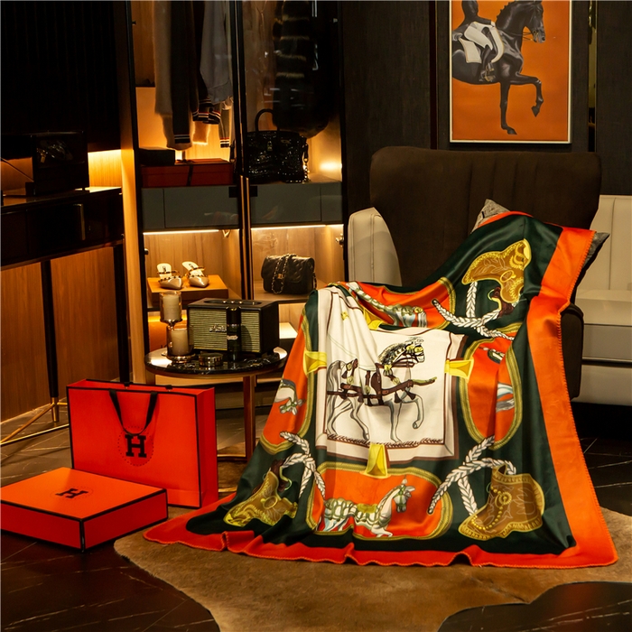 91家纺网 家纺一手货源 找家纺 色鬼布艺高端家居主号 2026新款银狐绒毯 添越