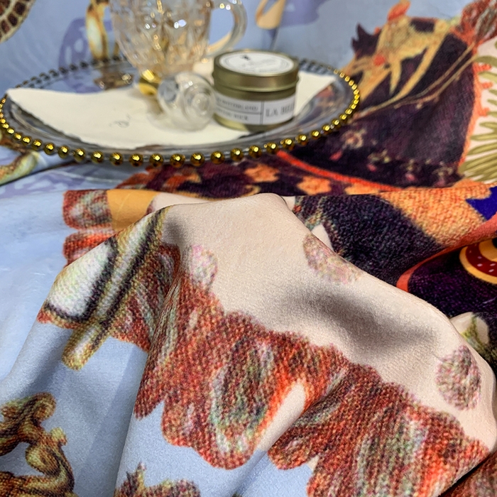 91家纺网 家纺一手货源 找家纺 色鬼布艺高端家居主号 2026新款银狐绒毯 卫士