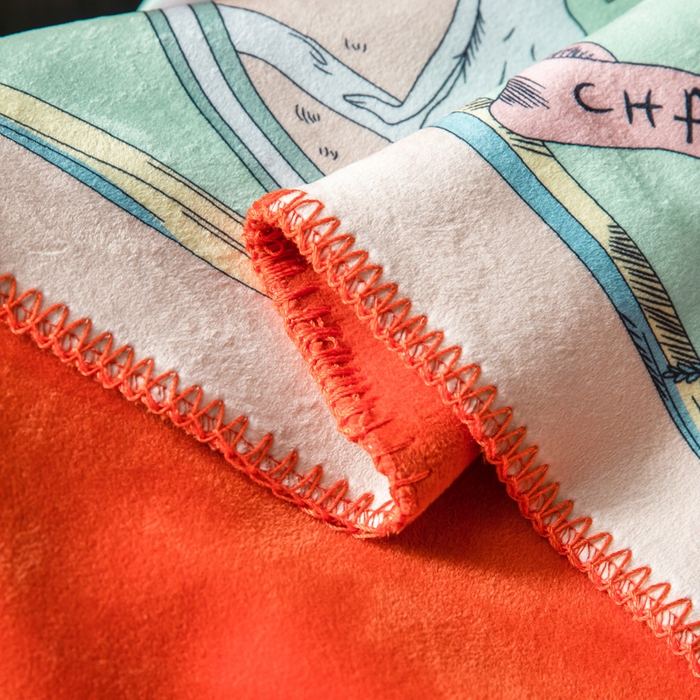 91家纺网 家纺一手货源 找家纺 色鬼布艺高端家居主号 2026新款银狐绒毯 五月