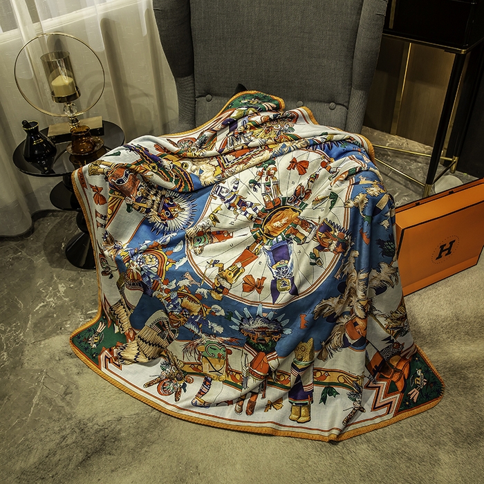 色鬼布艺高端家居主号 2026新款银狐绒毯 小罗