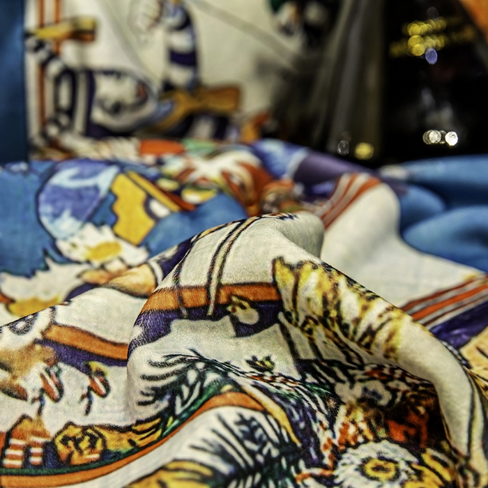 91家纺网 家纺一手货源 找家纺 色鬼布艺高端家居主号 2026新款银狐绒毯 小罗