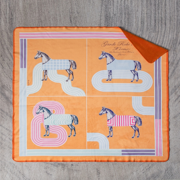 91家纺网 家纺一手货源 找家纺 色鬼布艺高端家居主号 2026新款银狐绒毯 小马