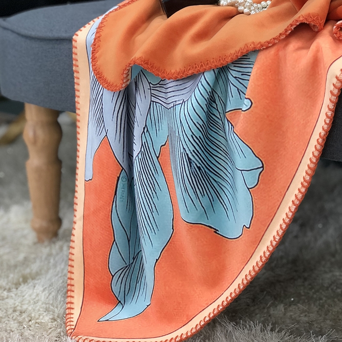 91家纺网 家纺一手货源 找家纺 色鬼布艺高端家居主号 2026新款银狐绒毯 叶子