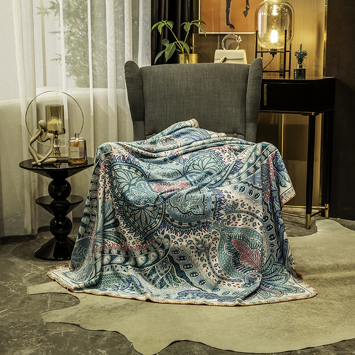 91家纺网 家纺一手货源 找家纺 色鬼布艺高端家居主号 2026新款银狐绒毯 珠宝