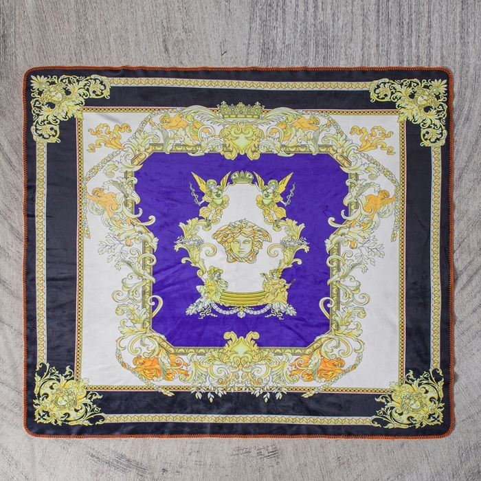 91家纺网 家纺一手货源 找家纺 色鬼布艺高端家居主号 2026新款银狐绒毯 27号