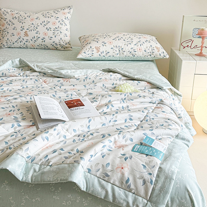 91家纺网 家纺一手货源 找家纺 （总）宝士康家纺 2026新款10A抗菌全棉夏被 被子被芯