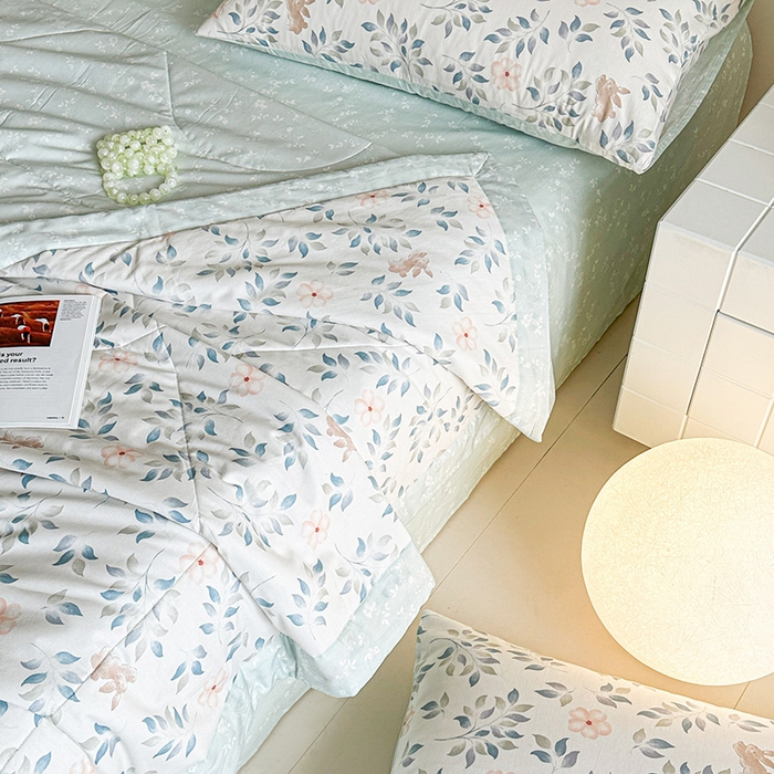 91家纺网 家纺一手货源 找家纺 （总）宝士康家纺 2026新款10A抗菌全棉夏被 被子被芯