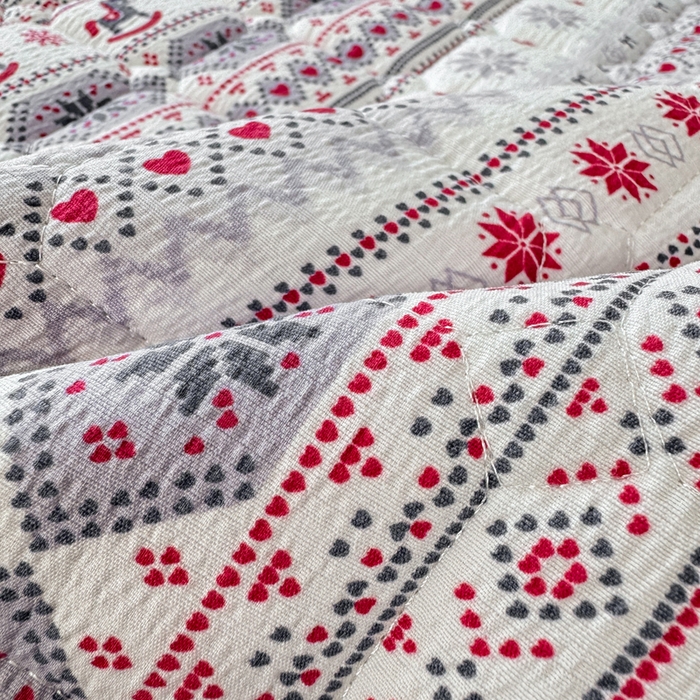 91家纺网 家纺一手货源 找家纺 优品惠 2026新款A类云感双层纱防滑隔脏防水夹棉床笠单品床笠单件 CL幸运小马(普通款)