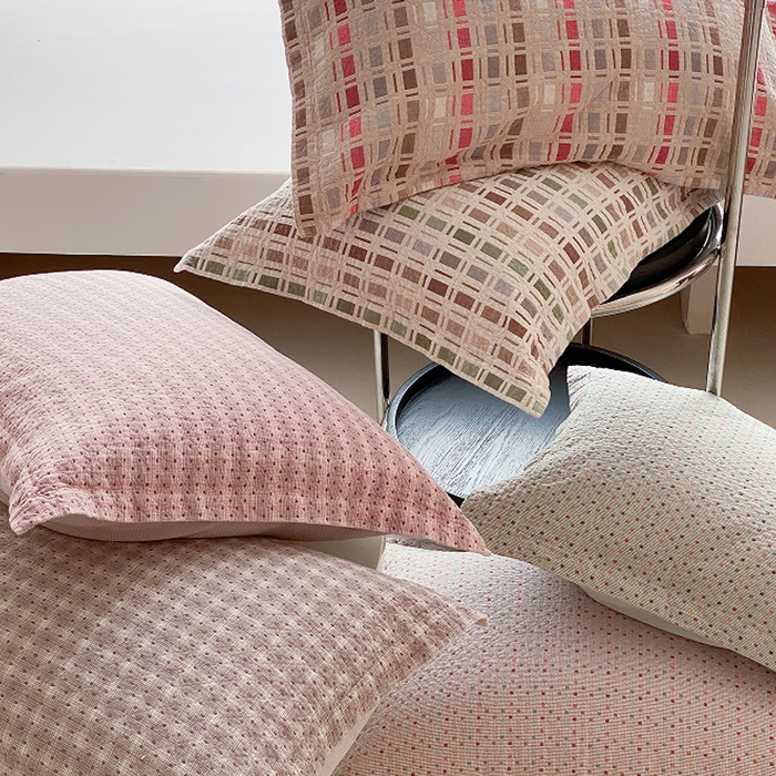 91家纺网 家纺一手货源 找家纺 麻依 2026新款安心棉床盖三件全棉四层纱布床单系列 组合图仅展示