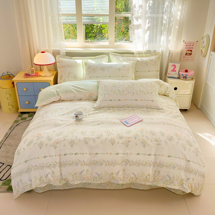 91家纺网 家纺一手货源 找家纺 （总）拾物记 2026新款第二批A类新疆全棉12868四件套系列（提供买家秀和A类质检报告）