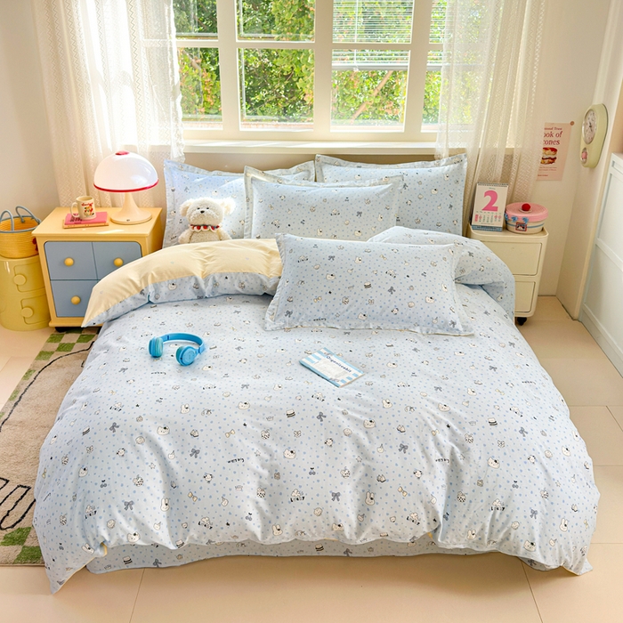 91家纺网 家纺一手货源 找家纺 （总）拾物记 2026新款第二批A类新疆全棉12868四件套系列（提供买家秀和A类质检报告）