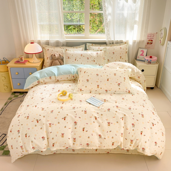 拾物记 2026新款第二批A类新疆全棉12868四件套系列（提供买家秀和A类质检报告） 小町的家