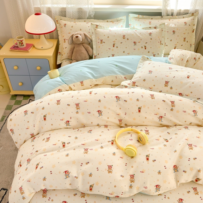 91家纺网 家纺一手货源 找家纺 拾物记 2026新款第二批A类新疆全棉12868四件套系列（提供买家秀和A类质检报告） 小町的家