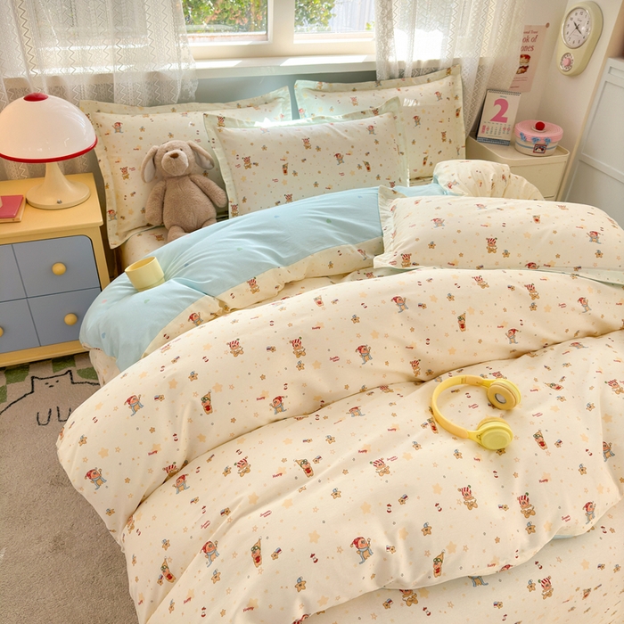 91家纺网 家纺一手货源 找家纺 拾物记 2026新款第二批A类新疆全棉12868四件套系列（提供买家秀和A类质检报告） 小町的家