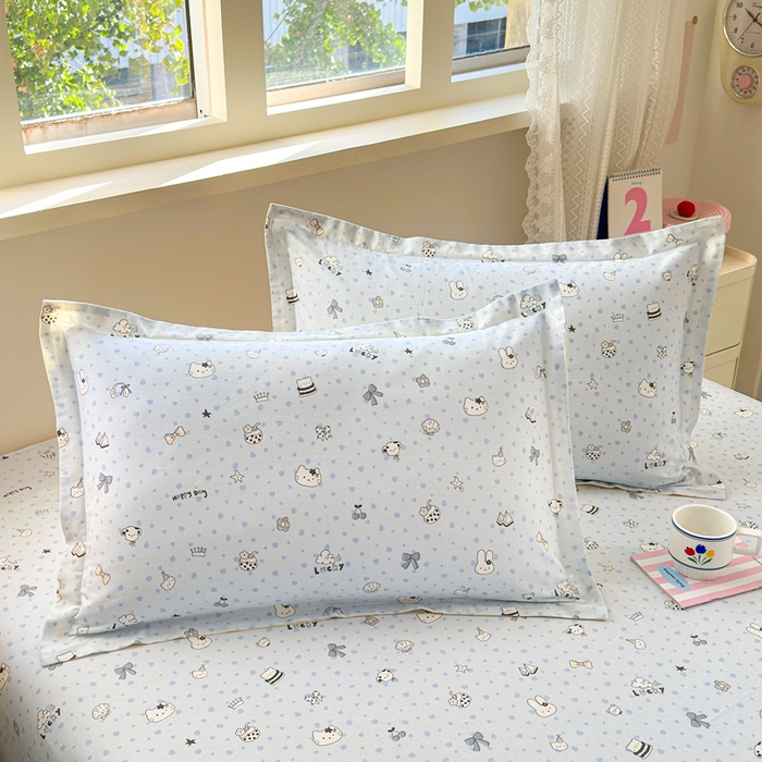 91家纺网 家纺一手货源 找家纺 拾物记 2026新款第二批A类新疆全棉12868四件套系列（提供买家秀和A类质检报告） 路灯影院