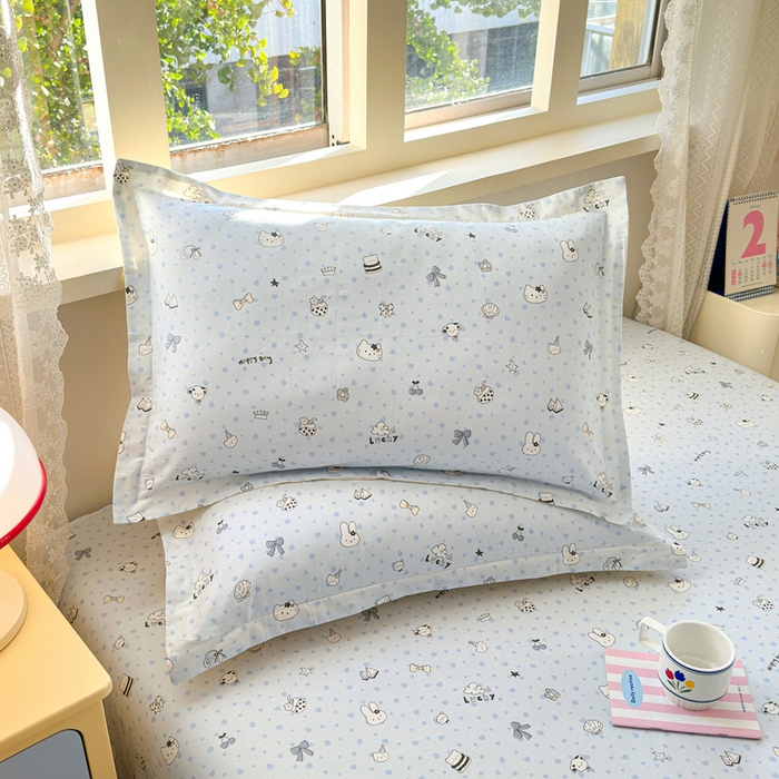 91家纺网 家纺一手货源 找家纺 拾物记 2026新款第二批A类新疆全棉12868四件套系列（提供买家秀和A类质检报告） 路灯影院