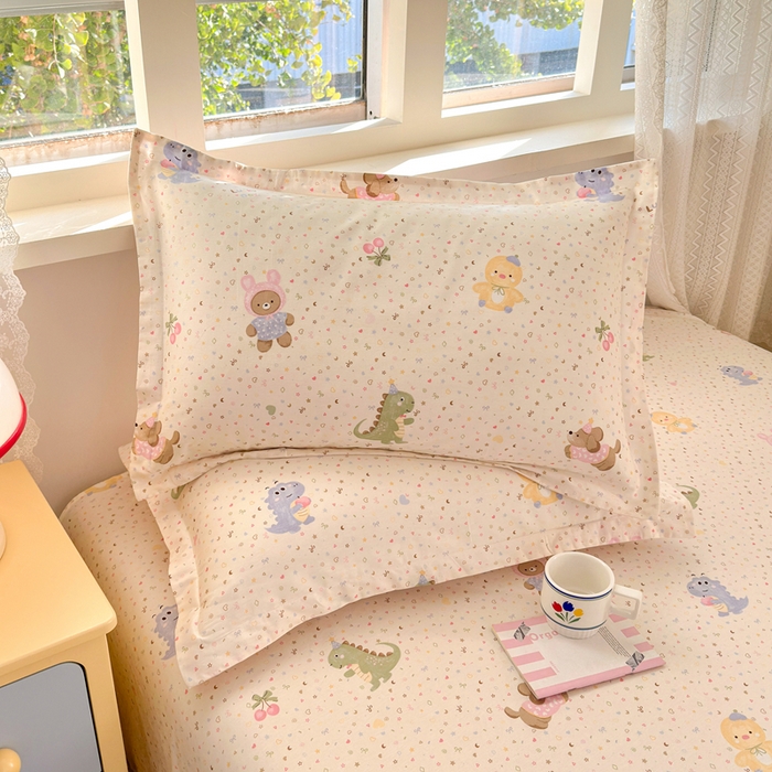 91家纺网 家纺一手货源 找家纺 拾物记 2026新款第二批A类新疆全棉12868四件套系列（提供买家秀和A类质检报告） 小童世界