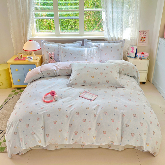 拾物记 2026新款第二批A类新疆全棉12868四件套系列（提供买家秀和A类质检报告） 星小象