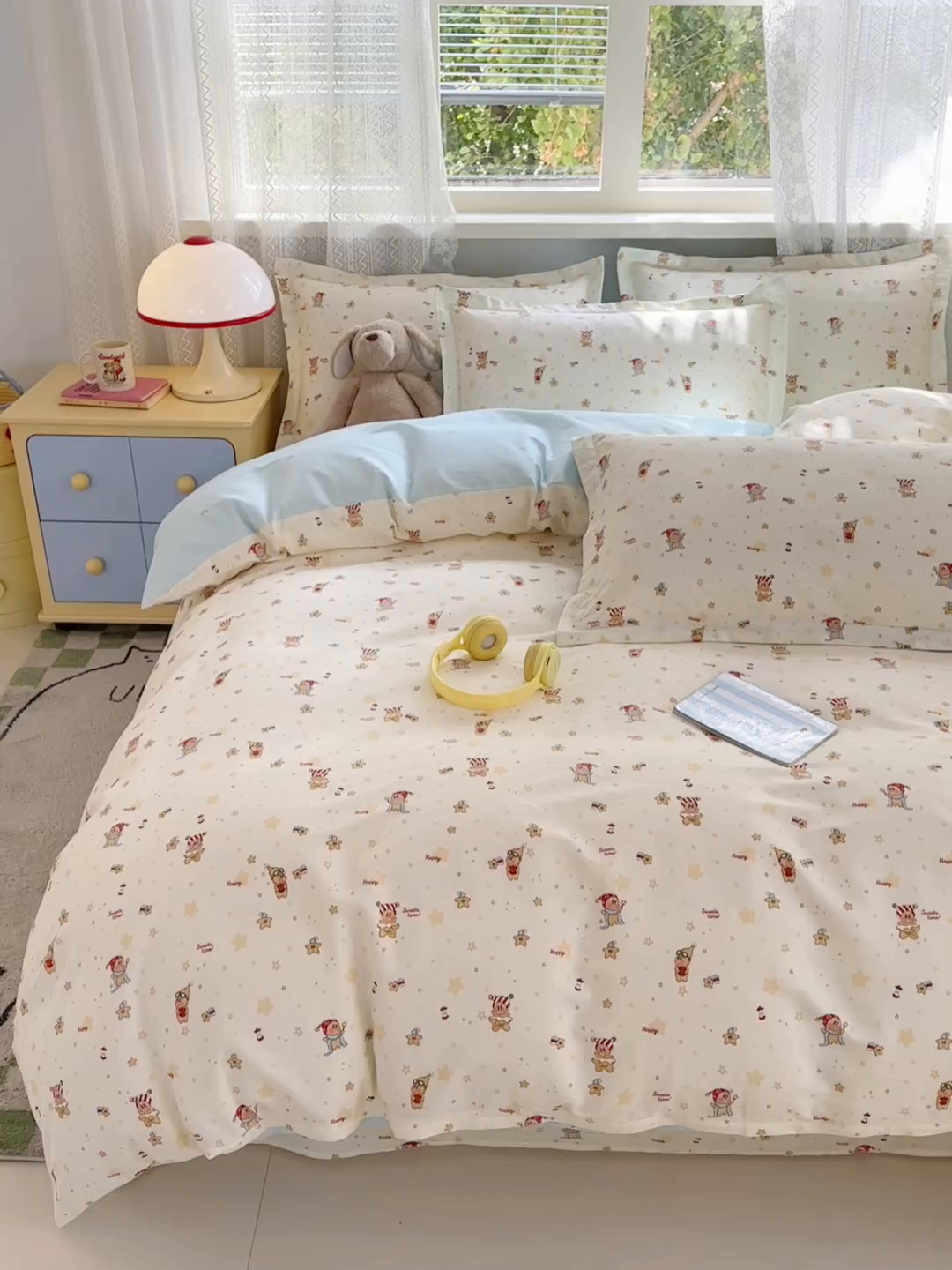 91家纺网 家纺一手货源 找家纺 拾物记 2026新款第二批A类新疆全棉12868单品被套系列（提供买家秀和A类质检报告） 小町的家